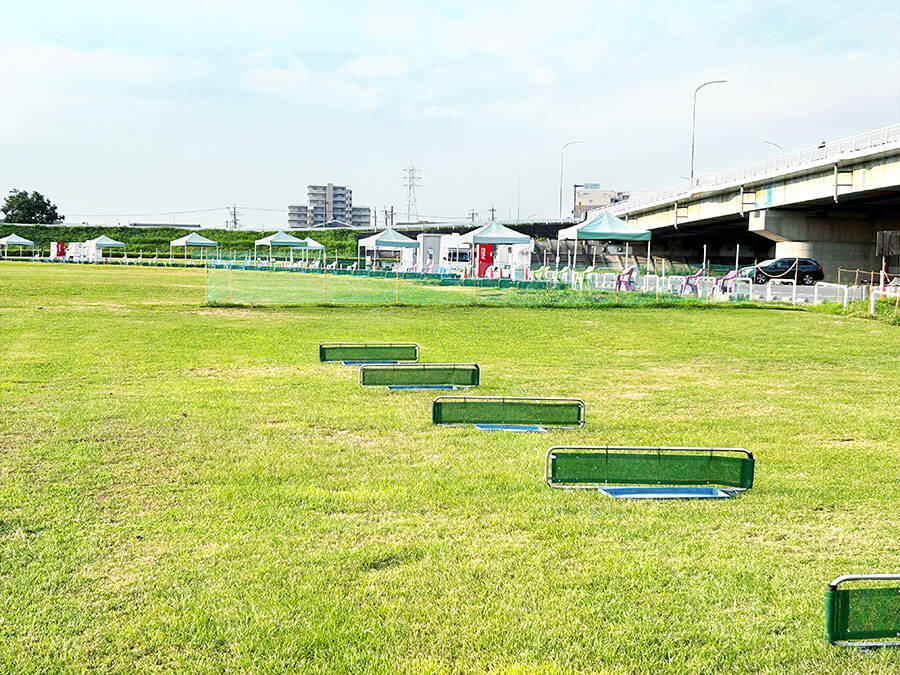 庄内川・幸心ゴルフ練習場のアプローチ練習場